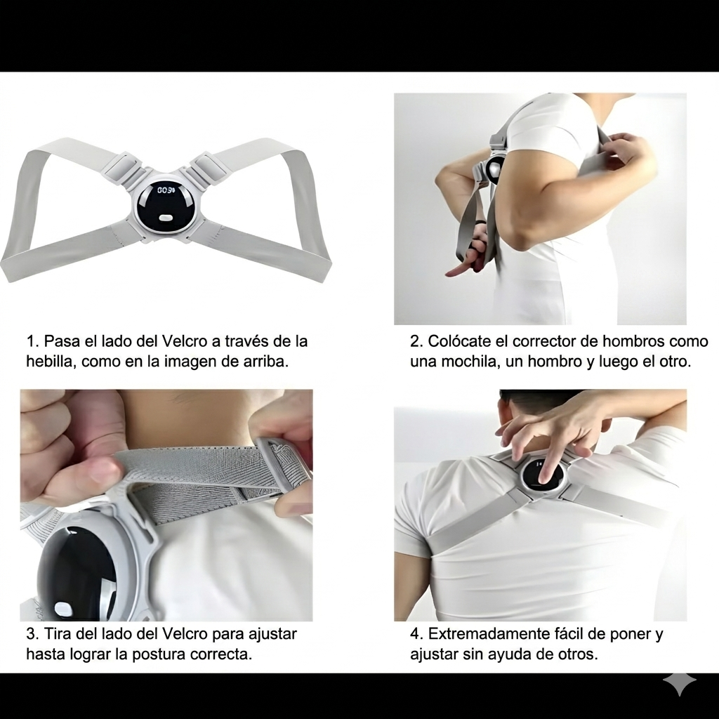 Corrector de postura inteligente